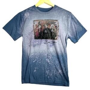Hocus Pocus Sanderson Sisters I Smell Children Blue HALLOWEEN T-Shirt XS